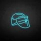 'Helmet' neon sign
