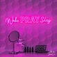Wake Pray Slay Lianev Collection Neon Sign for empowering and motivational spaces