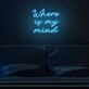 Where Is My Mind Neon Sign for artistic and thoughtful decor