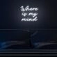 Where Is My Mind Neon Sign for artistic and thoughtful decor