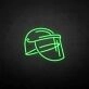 'Helmet' neon sign