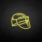 'Helmet' neon sign