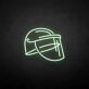 'Helmet' neon sign