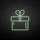 'Gift' neon sign