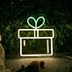 'Gift' neon sign
