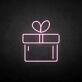 'Gift' neon sign
