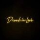 Drunk In Love Neon Sign for fun and playful settings