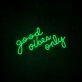 Good Vibes Only Neon Sign adds positivity to any room