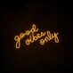 Good Vibes Only Neon Sign adds positivity to any room