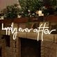 Happily Ever After Neon Sign perfect for weddings and romantic settings