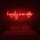 Happily Ever After Neon Sign perfect for weddings and romantic settings