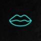 Lips Neon Sign adds a bold statement to any room