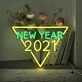 New Year 2021 Neon Sign for New Year festivities