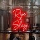 Rise N Slay Neon Sign for motivational and empowering spaces