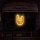 Rockin Rollin Neon Sign adds energy to any room