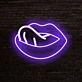 Sugar Lips Neon Sign adds a playful touch to any room