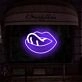 Sugar Lips Neon Sign adds a playful touch to any room