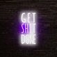 Get Sht Done Neon Sign ideal for productive office environments
