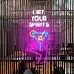 Lift Your Spirits Neon Sign for uplifting and positive environments