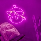 World map - globe with a heart