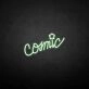 Comic' neon sign