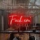 Fck Em Neon Sign V2 adds a bold and edgy statement
