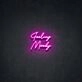 Feeling Moody Neon Sign for reflective and thoughtful spaces