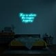 The Magic Happens Neon Sign adds whimsy to any room