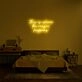 The Magic Happens Neon Sign adds whimsy to any room