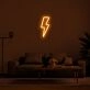 Lightning Strike Neon Sign perfect for energetic decor