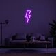 Lightning Strike Neon Sign perfect for energetic decor