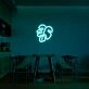 Leaf Neon Sign adds a natural touch to any space