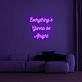 Be Alright V2 Neon Sign for positive and encouraging settings