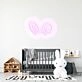 Bunny Ears Neon Sign adds a playful touch to any room