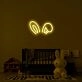 Bunny Ears Neon Sign adds a playful touch to any room