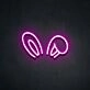 Bunny Ears Neon Sign adds a playful touch to any room