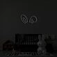 Bunny Ears Neon Sign adds a playful touch to any room