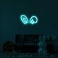 Bunny Ears Neon Sign adds a playful touch to any room
