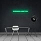 Burning Ambition Neon Sign ideal for motivational spaces