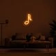 Note Neon Sign perfect for music lovers