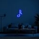 Note Neon Sign perfect for music lovers