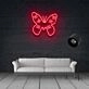 Butterfly Neon Sign adds whimsy to any space