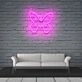 Butterfly Neon Sign adds whimsy to any space