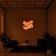 Good Vibes V2 Neon Sign adds positivity and energy