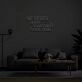 We Should Hang Something Cool Neon Sign for fun and casual spaces