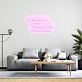 We Should Hang Something Cool Neon Sign for fun and casual spaces