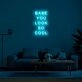 Babe You Look So Cool Neon Sign adds a stylish touch