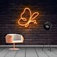 Abstract Butterfly Neon Sign perfect for artistic decor