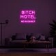 Bitch Motel Neon Sign perfect for bold and edgy spaces