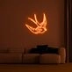 Swallow Neon Sign adds a whimsical touch